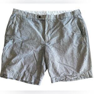 Brooks Brothers Light Gray Flat Front Shorts